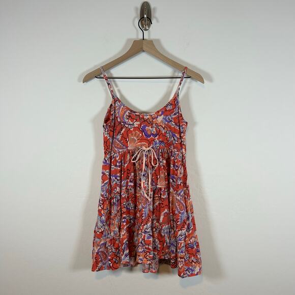 Vintage Y2K Free People Beaded Mini Dresswith pockets size XS - Picture 8 of 8